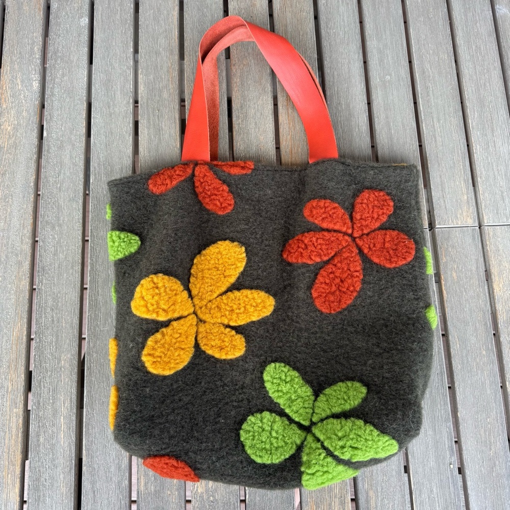 floral purse